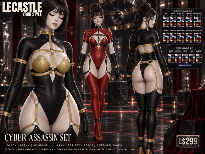 Cyber Assassin Set Mega Fatpack