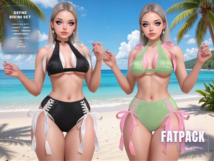 LECASTLE - Defne Bikini Set - Legacy • Perky • Kupra • LaraX • Reborn • Waifus