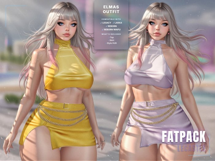 [LECASTLE] Elmas Outfit Fatpack • Legacy • LaraX • Reborn • Reborn Waifu