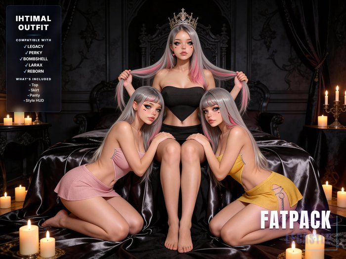 [LECASTLE] Ihtimal Outfit Fatpack • Legacy • Perky • Bombshell • LaraX • Reborn