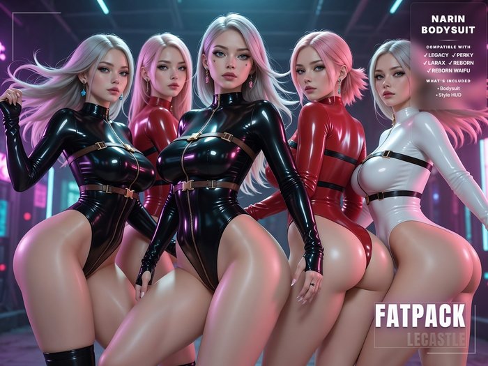 PROMO - [LECASTLE] Narin Bodysuit Fatpack • Legacy • Perky • LaraX • Reborn • Reborn Waifu
