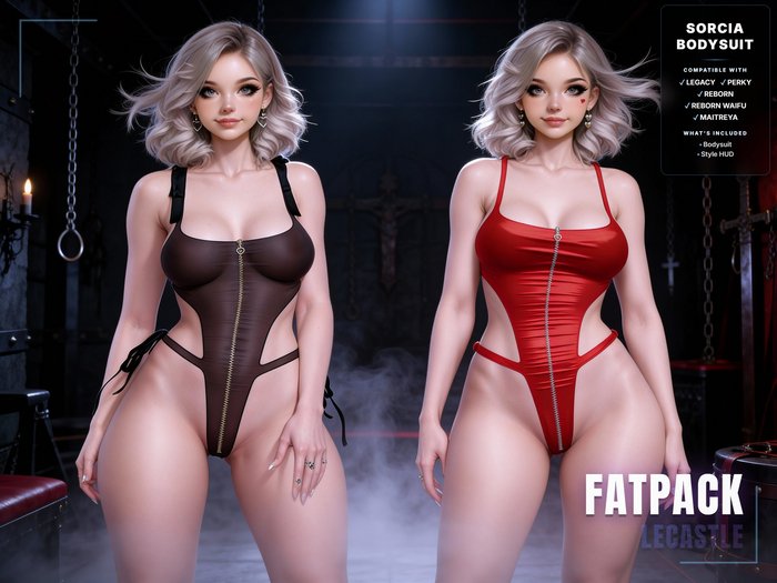 [LECASTLE] Sorcia Bodysuit,Legacy,Perky,LaraX,Maitreya,Reborn,Waifus