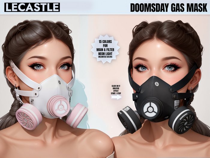 [LECASTLE] Doomsday Gas Mask