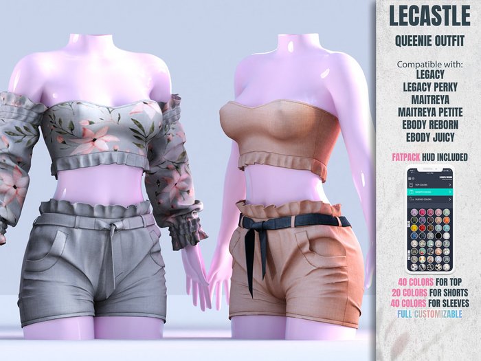 [LECASTLE] Queenie Outfit - NEW! 8726
