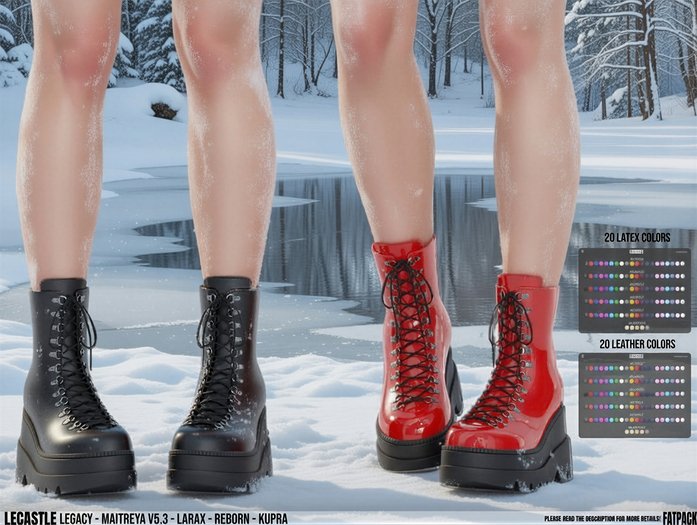 [LECASTLE] Sonje Boots,Legacy,Maitreya V5.3,LaraX,Reborn,Kupra
