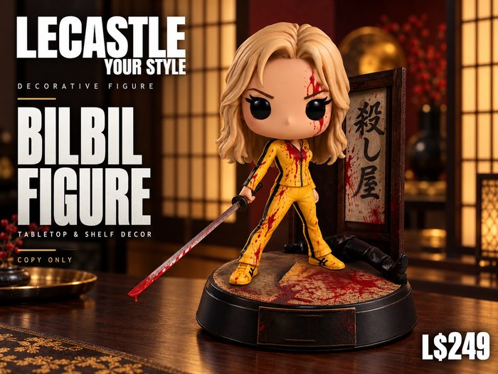 [LECASTLE] Bilbil Figure • Tabletop Decor