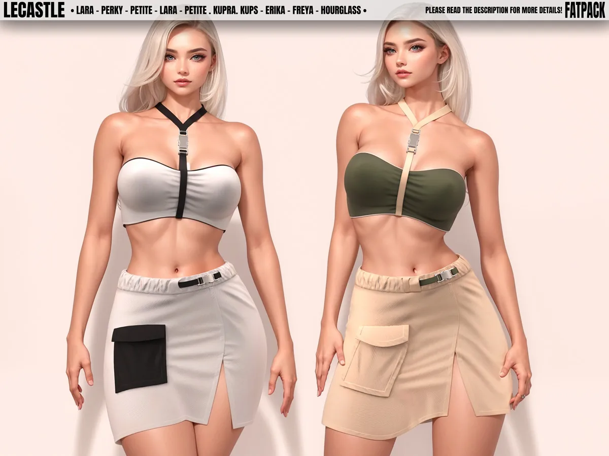 [LECASTLE] Bianca Outfit - NEW! 2022 9005