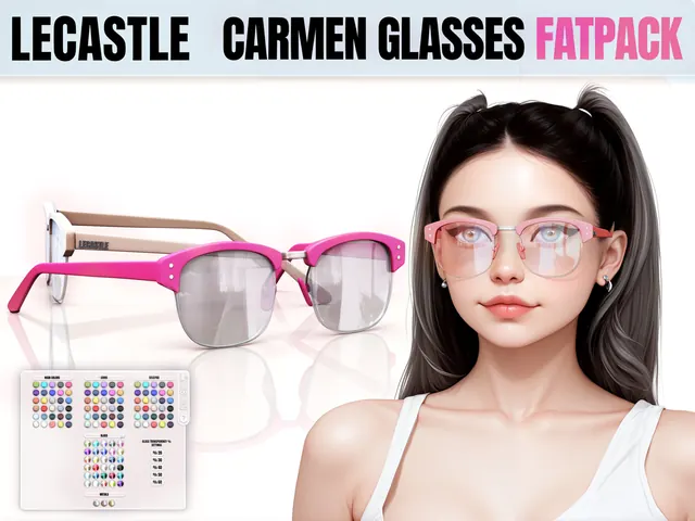 Carmen Glasses - Original Mesh Design - NEW! 1224