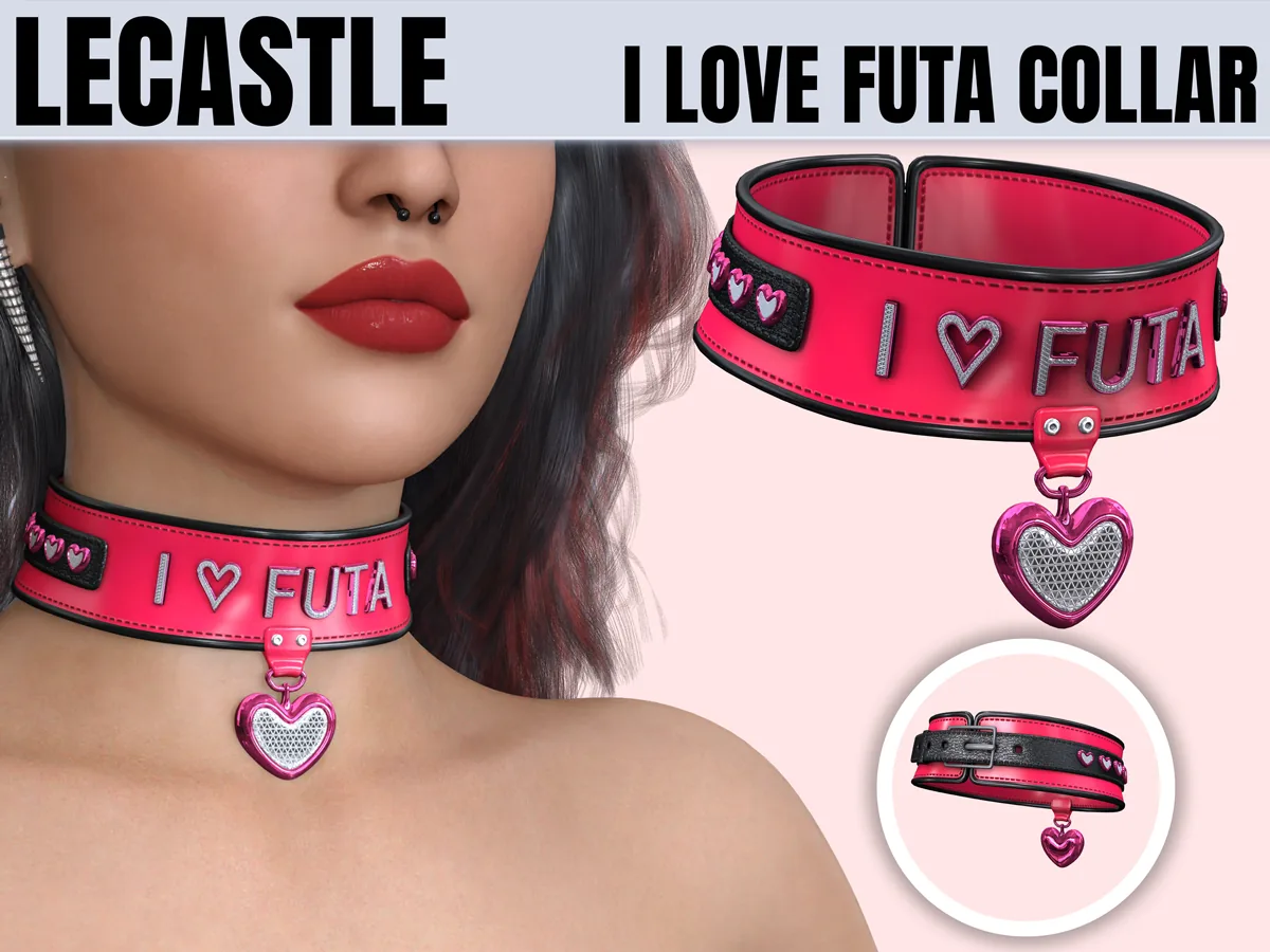 [LECASTLE] I Love Futa - Original Mesh Design - NEW! 2564