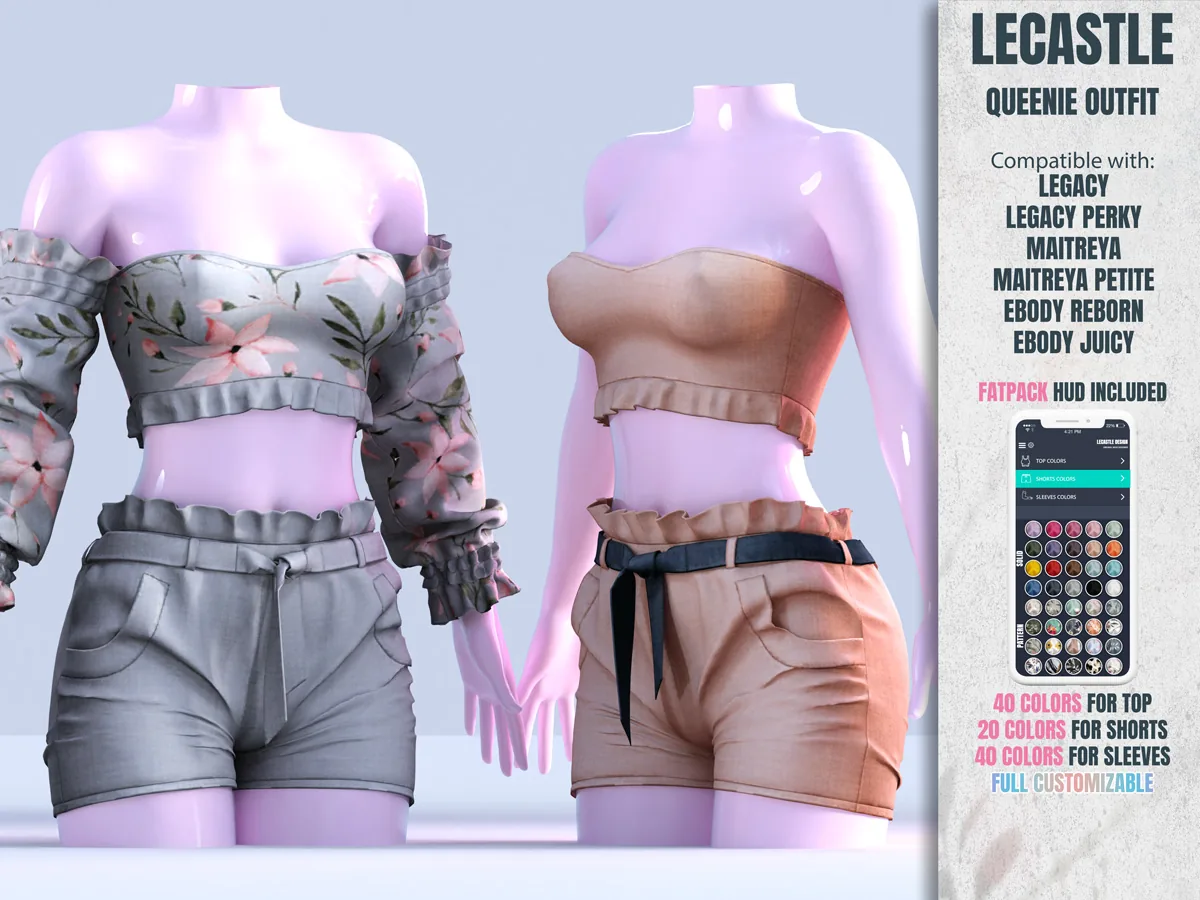 [LECASTLE] Queenie Outfit - NEW! 8726