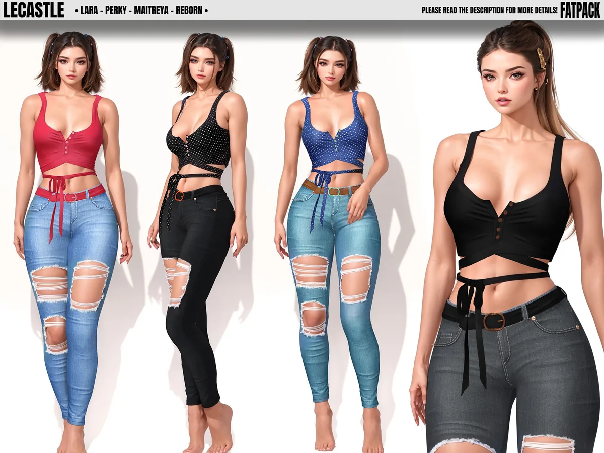 [LECASTLE] Ogrifina Outfit - Legacy, Perky, Maitreya, Petite, Reborn 2172