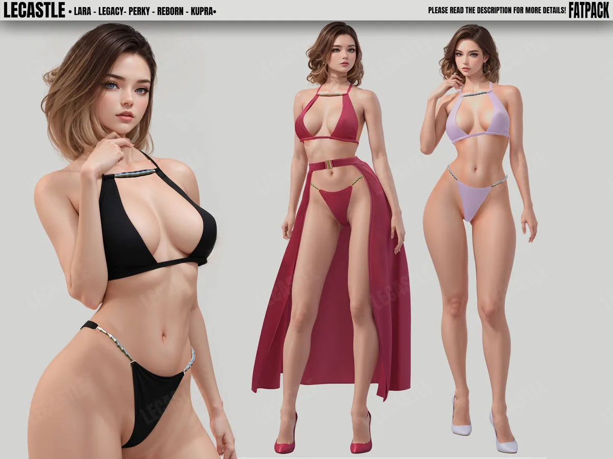 [LECASTLE] Valda Outfit - Legacy, Perky, Maitreya, Kupra, Reborn 9257