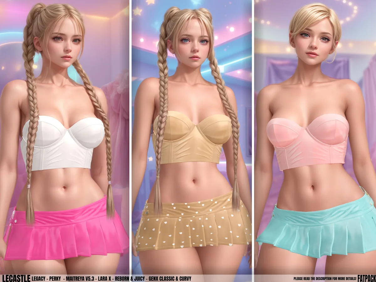 [LECASTLE] Kannazuki Outfit, Legacy,Perky,LaraX,Maitreya V5.3,Reborn,Belleza Classic,Curvy 5318