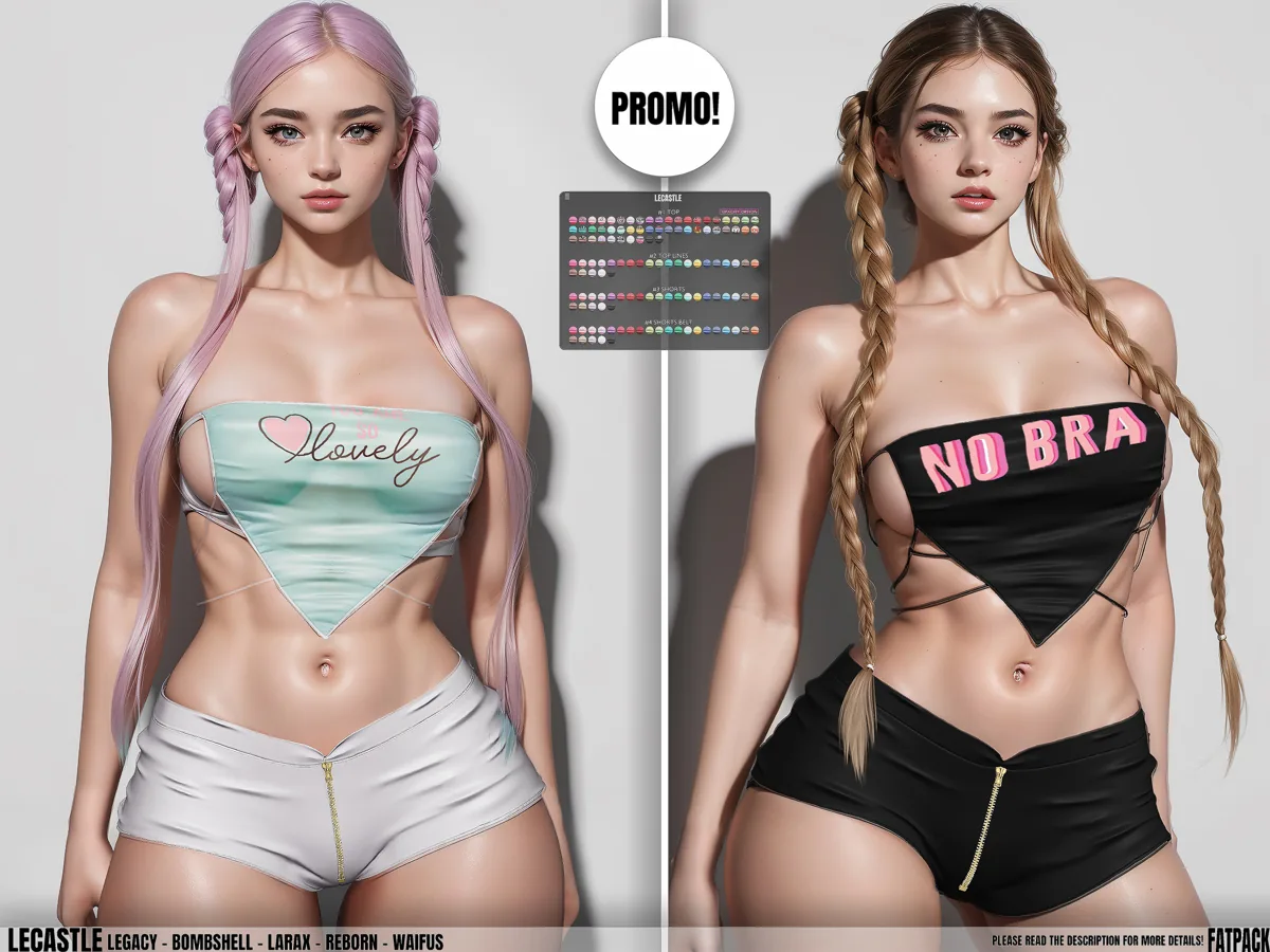 PROMO! - [LECASTLE] Maxine Outfit,Legacy,Bombshell,Reborn,Waifu,LaraX