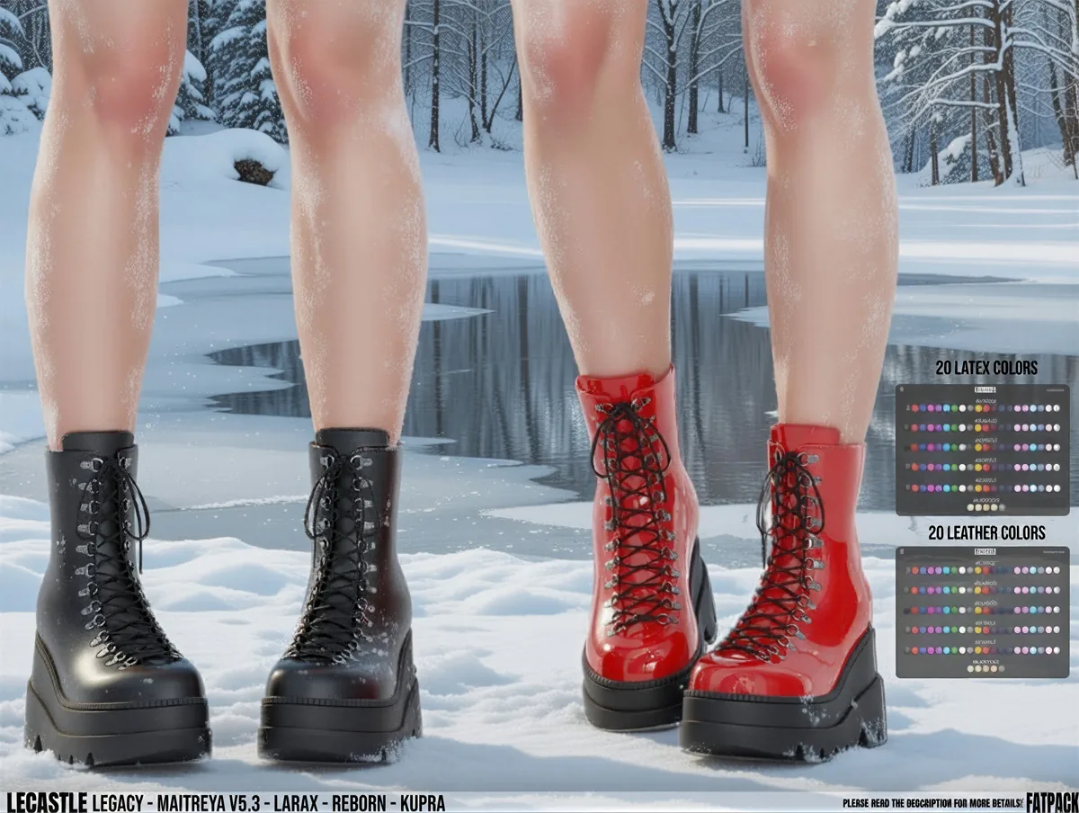[LECASTLE] Sonje Boots,Legacy,Maitreya V5.3,LaraX,Reborn,Kupra