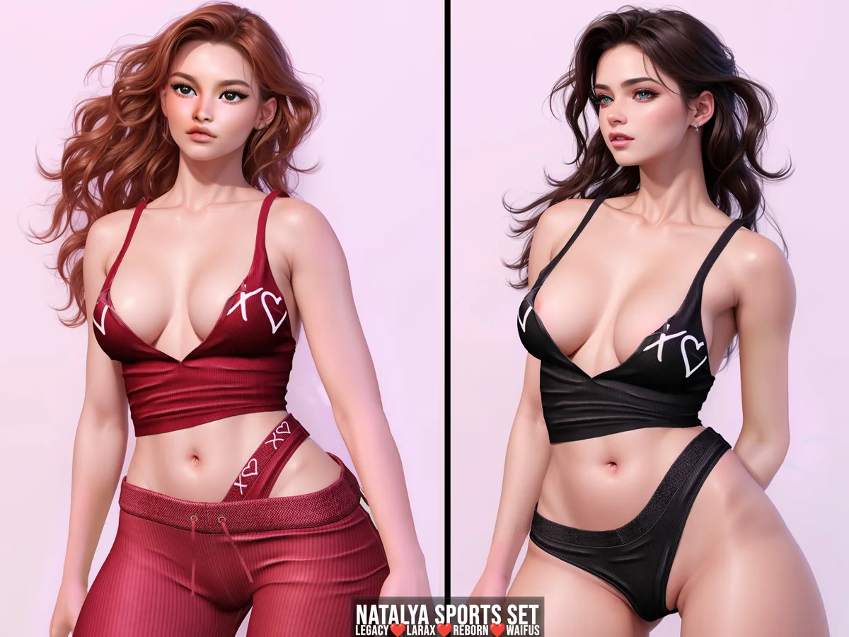 PROMO! - [LECASTLE] Natalya Sports Set,Legacy,Reborn,Waifu,LaraX