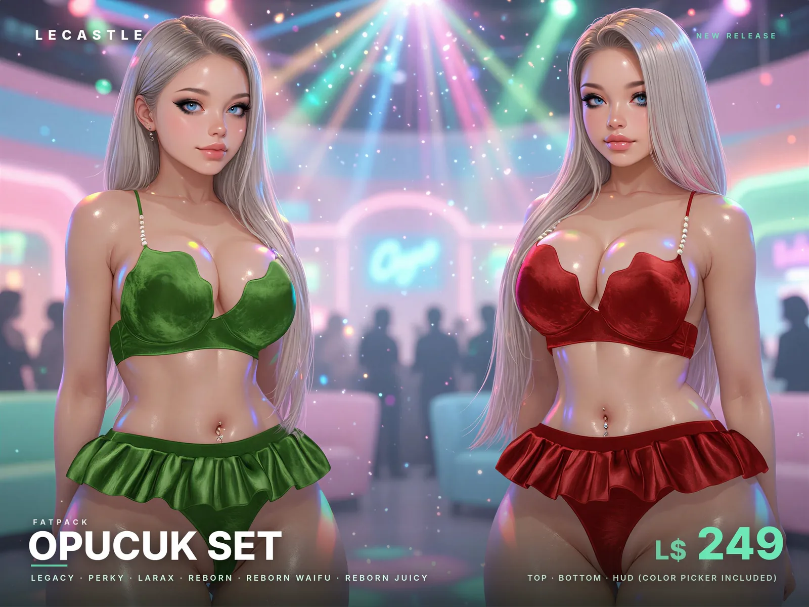 [LECASTLE] Opucuk Set Fatpack • Legacy • Perky • LaraX • Reborn • Reborn Waifu • Reborn Juicy
