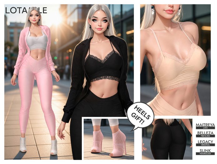 [LECASTLE] Kissy Outfit 4323