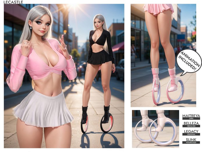 [LECASTLE] Maggie Roller Outfit 1824