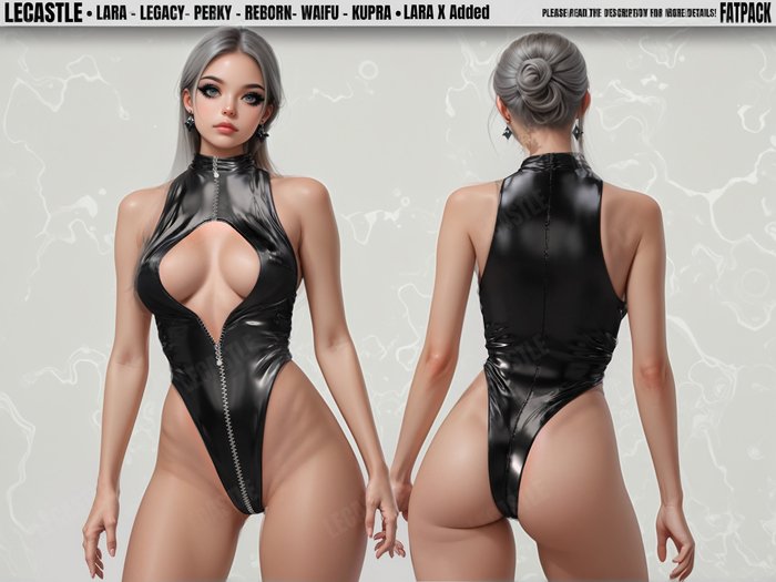 [LECASTLE] Elma Bodysuit - Legacy, Perky, LaraX, Maitreya V5.3, Kupra, Reborn, Waifu 1302