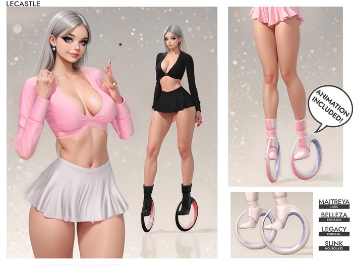 [LECASTLE] Maggie Roller Outfit 1824