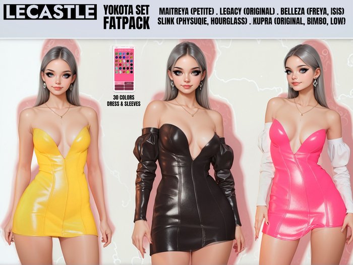 [LECASTLE] Yokota Set - NEW! 2022 8553