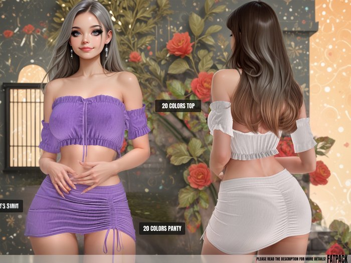 [LECASTLE] Winona Outfit, Legacy,Perky,LaraX,PetiteX,Reborn,Waifu 5509