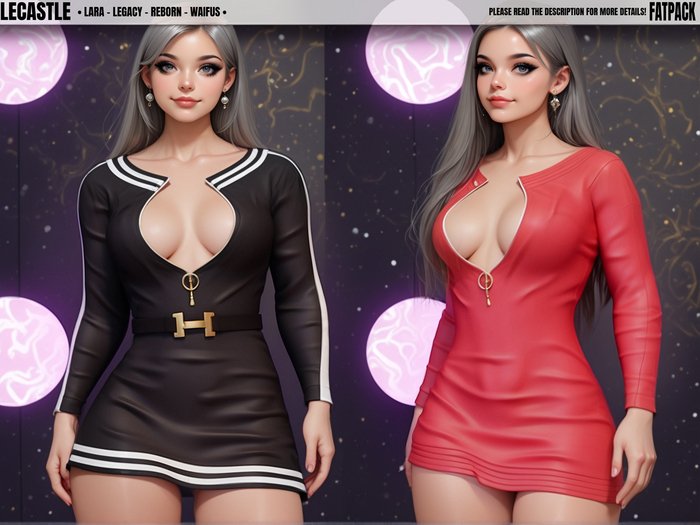 [LECASTLE] Pansy Dress - Legacy, Maitreya, Reborn, Waifu 7724