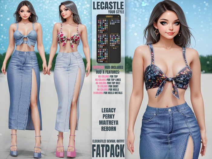 [LECASTLE] Sevgul Outfit - Legacy, Perky, Reborn, Maitreya 2304