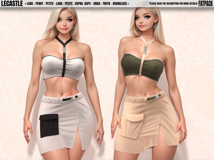 [LECASTLE] Bianca Outfit - NEW! 2022 9005