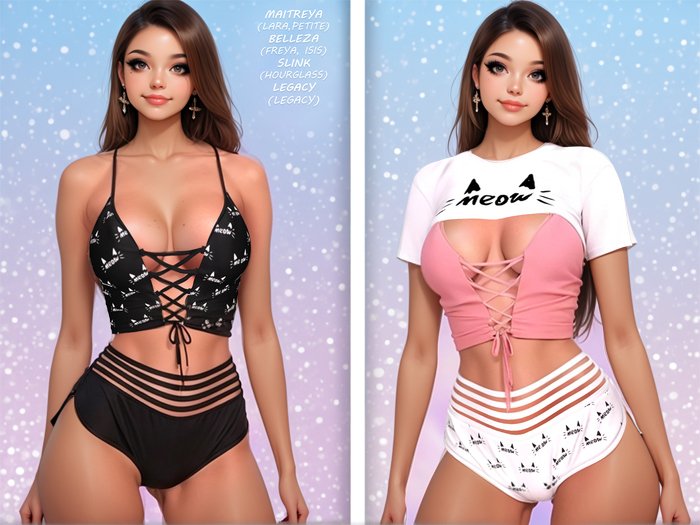 [LECASTLE] Agnese Shorts & Top Outfit - NEW! 2021 5640