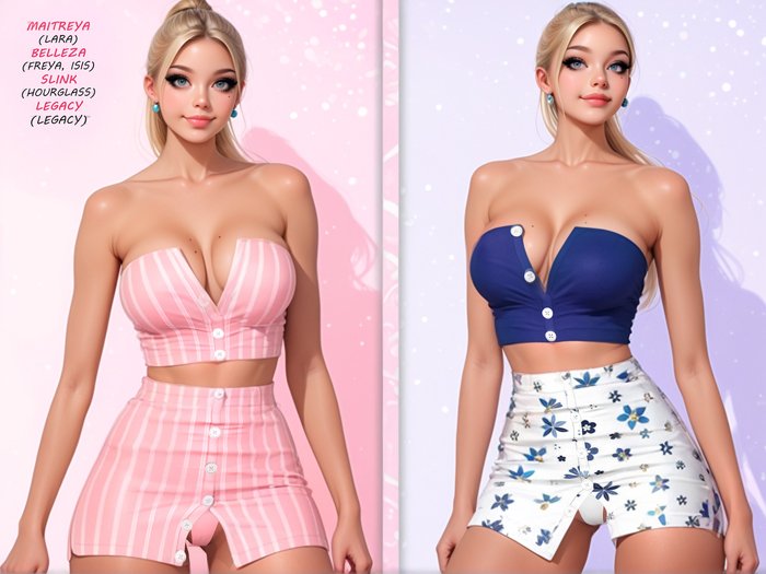 [LECASTLE] Wilona Outfit - NEW! 2021 7658