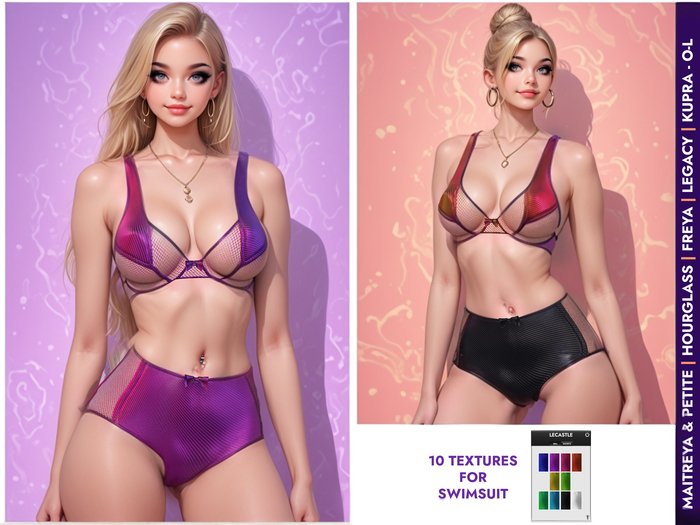 [LECASTLE] Gena Swimsuit 4402