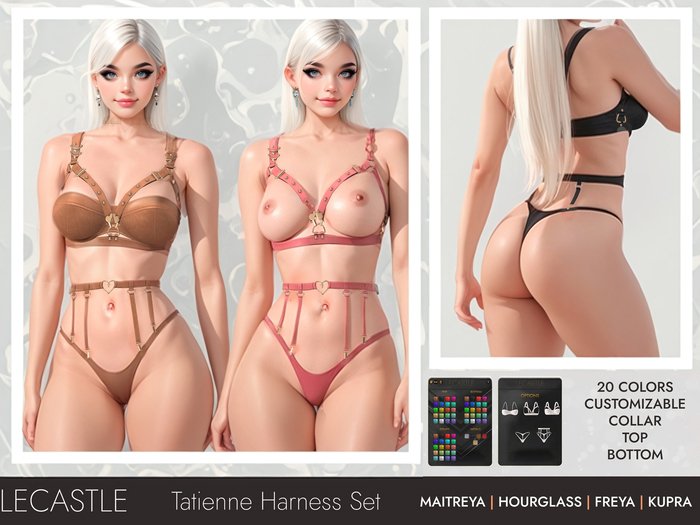 [LECASTLE] Tatienne Harness Set 3678