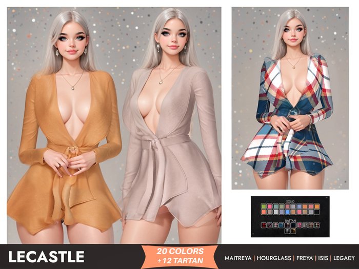 [LECASTLE] Simonette Jacket 3491