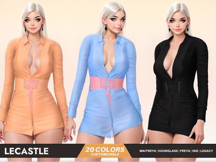 [LECASTLE] Minerva Shirt 7608