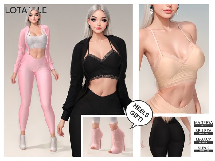 [LECASTLE] Kissy Outfit 4323