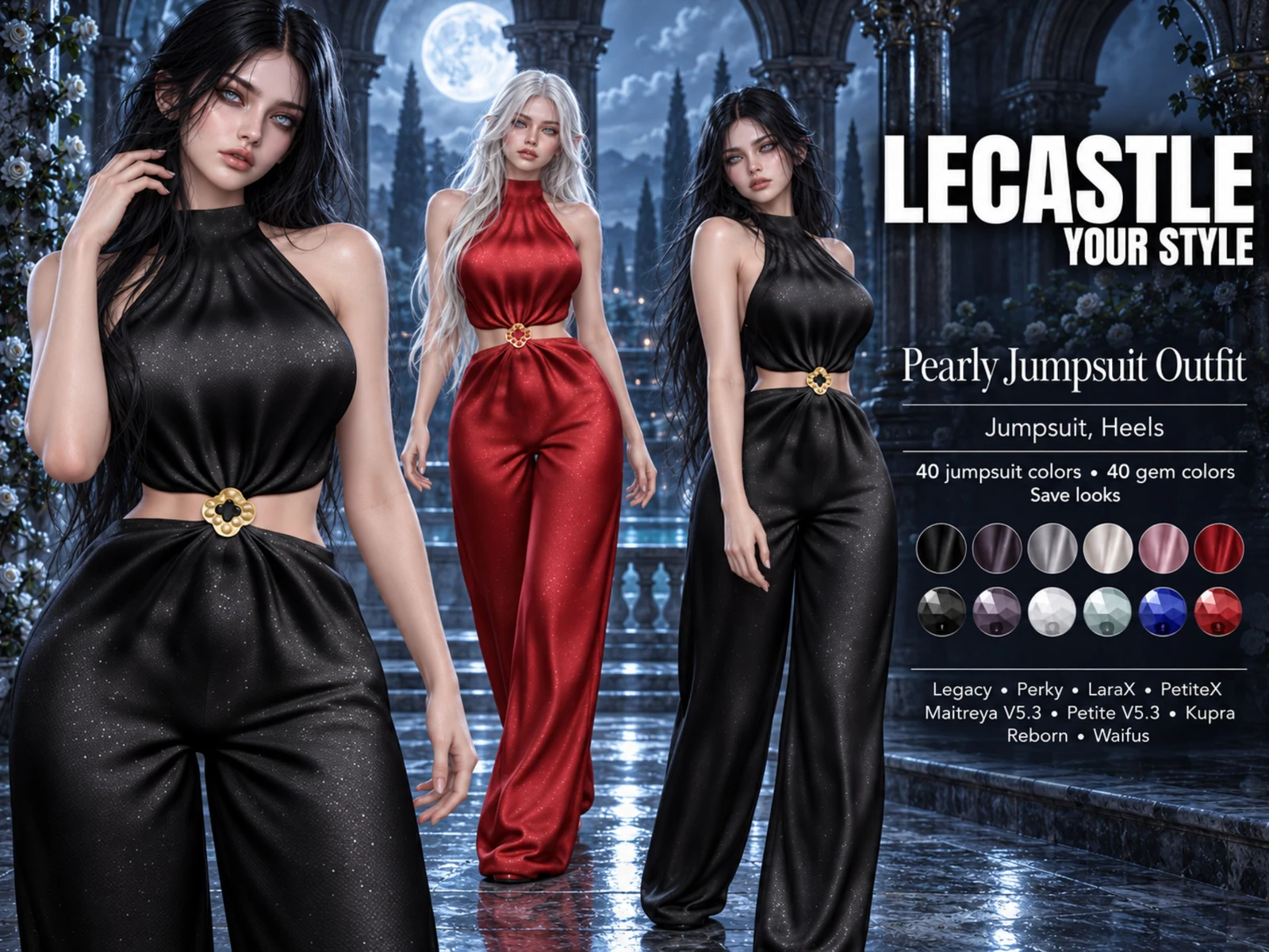 Pearly Jumpsuit Outfit Fatpack